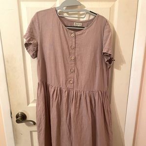 Magic Linen Midi dress